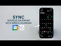 How To Sync Google Calendar With Apple Calendar