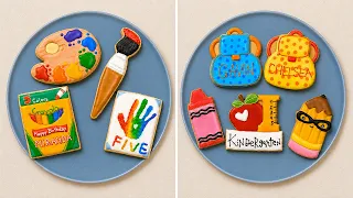 Amazing Back to School Cookie Decorating Ideas 🎒🍪 Too Cute to Eat!