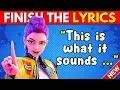 Download Lagu FINISH THE LYRICS CHALLENGE 🎵 K-POP DEMON HUNTER EDITION! (NEW) 📢