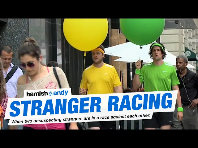 Stranger Racing In NYC | Hamish & Andy