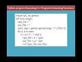 Chapter 14 Importing C programs in Python