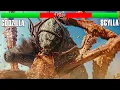 Download Lagu Godzilla Vs Scylla Battle Scene with Health Bar