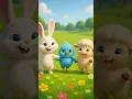 Download Lagu Mari berdansa bersama Kelinci, Burung Biru, dan Domba#kidsanimation #shorts