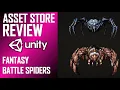UNITY ASSET REVIEW FANTASY BATTLE SPIDERS INDEPENDENT REVIEW BY JIMMY VEGAS ASSET STORE