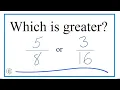 Which fraction is greater or