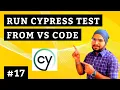 Cypress Run Cypress Test From Visual Studio Code