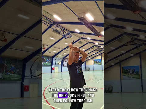 Badminton Correct Overhead Technique