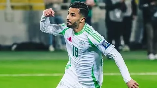 جميع اهداف محمد لمين عمورة مع المنتخب الجزائري      دندنها