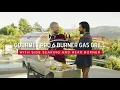 Nexgrill Gourmet Pro 6 Burner gas grill with Side and Rear Searing Burner