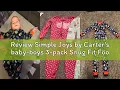 Review Simple Joys by Carter s baby-boys 3-pack Snug Fit Footless Cotton Pajamas