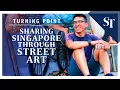 Lagu Sharing Singapore's history through street art | Turning Point | The Straits Times