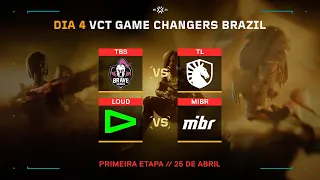 Team Liquid 1 x 0 Team Brave Soldiers | VCT Game Changers Brazil - Etapa 1 (Dia 4)