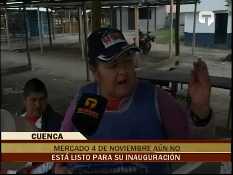 Mercado 4 de noviembre aún no está listo para su inauguración