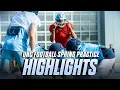 UNC Football Spring Practice Highlights | Inside Carolina Video