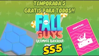 TODO lo que SABEMOS sobre la TEMPORADA 5 GRATIS PARA TODOS de FALL GUYS!! SS5 Fall Guys Nueva Season