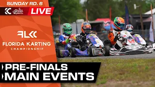 2026 Florida Karting Championship Rd 6 Bushnell FL Sunday - Pre Finals Main Events