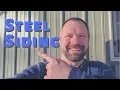 Installing Steel Siding on a Pole Barn Trimming Windows and Cutting Tools - Nibblers or Shears