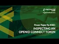 Power Pages Tip - Inspecting an OpenID Connect Token