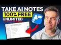 Best FREE AI Note Taker of 2026 Radiant App Review 100 Free Botless Note Taker