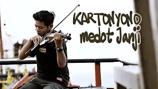 Download KARTONYONO MEDOT JANJI - DENNY CAKNAN violin cover by satibi AGUS MP3