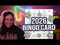 2026 Bingo Card - Meg Turney