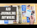 How I Print Journaling on Clear Sticker Paper for Project Life