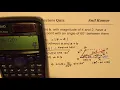 Vectors Addition Examples from Previous Test MCV4U IB AP Maths - EDEXCEL