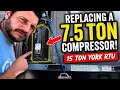 When A 15 Ton RTU Loses A Compressor It s No Small Job
