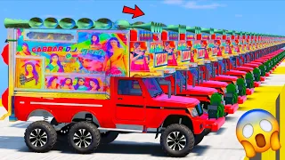 motu patlu take on the biggest indian dj super mega ramp challenge gta 5
