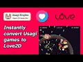 Usagi Engine s killing feature Love2D Export - Usagi v1 1 0 Changelog Overview
