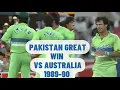 Download Lagu Pakistan Greet Win against Australia at Sydney 1989-90 | Imran Khan Match Winning Final Over |