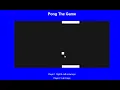 Pong The Game in jQuery