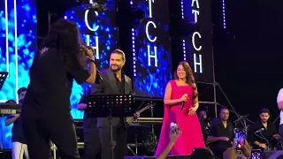 ناصيف زيتون و رحمة رياض مافي ليل حفل بغداد دندنها