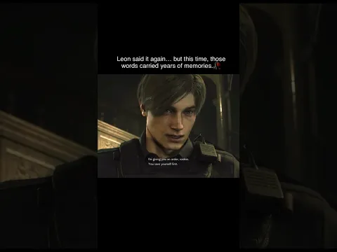 Leon Kennedy’s Report for duty | #residentevil2 #residentevilrequiem #leonkennedy #residentevil