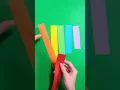 EASY PAPER CRAFT IDEA RAINBOW