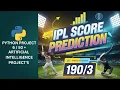IPL Score Prediction Using Machine Learning Random Forest Regression Gradio UI
