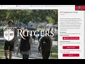 2022 Rutgers University How To Apply
