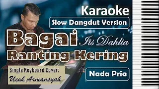 Download Bagai Ranting Yang Kering | Karaoke Nada Cowok | Iis Dahlia | Slow Dangdut Version | SiKeCe | Lirik MP3