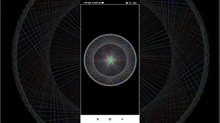 Sharp Cool Circle Animation using Python Turtle Graphics in Python Programming