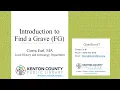 Introduction to Find A Grave FG