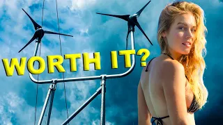 800W of Free Power? Installing Twin Wind Turbines on a Sailboat