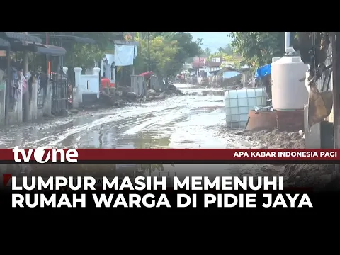 Kondisi Pidie Jaya Aceh Memprihatinkan, Lumpur Masih Tebal