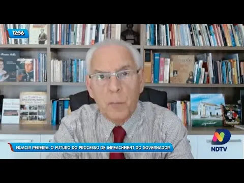 "O governo Moisés deve sangrar" comenta Moacir Pereira sobre o pedido de impeachment ao governador