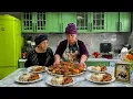 The Perfect Combo Grandma s Crispy Chicken Tabaka Traditional Pilaf