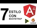 Curso de Angular 4 7 Usando Bootstrap para darle estilo a nuestro app