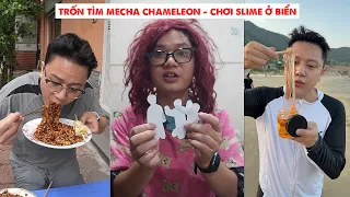 Trốn Tìm Mecha Chameleon Ngoài Đợi Thực - Chơi Slime Trên Biển