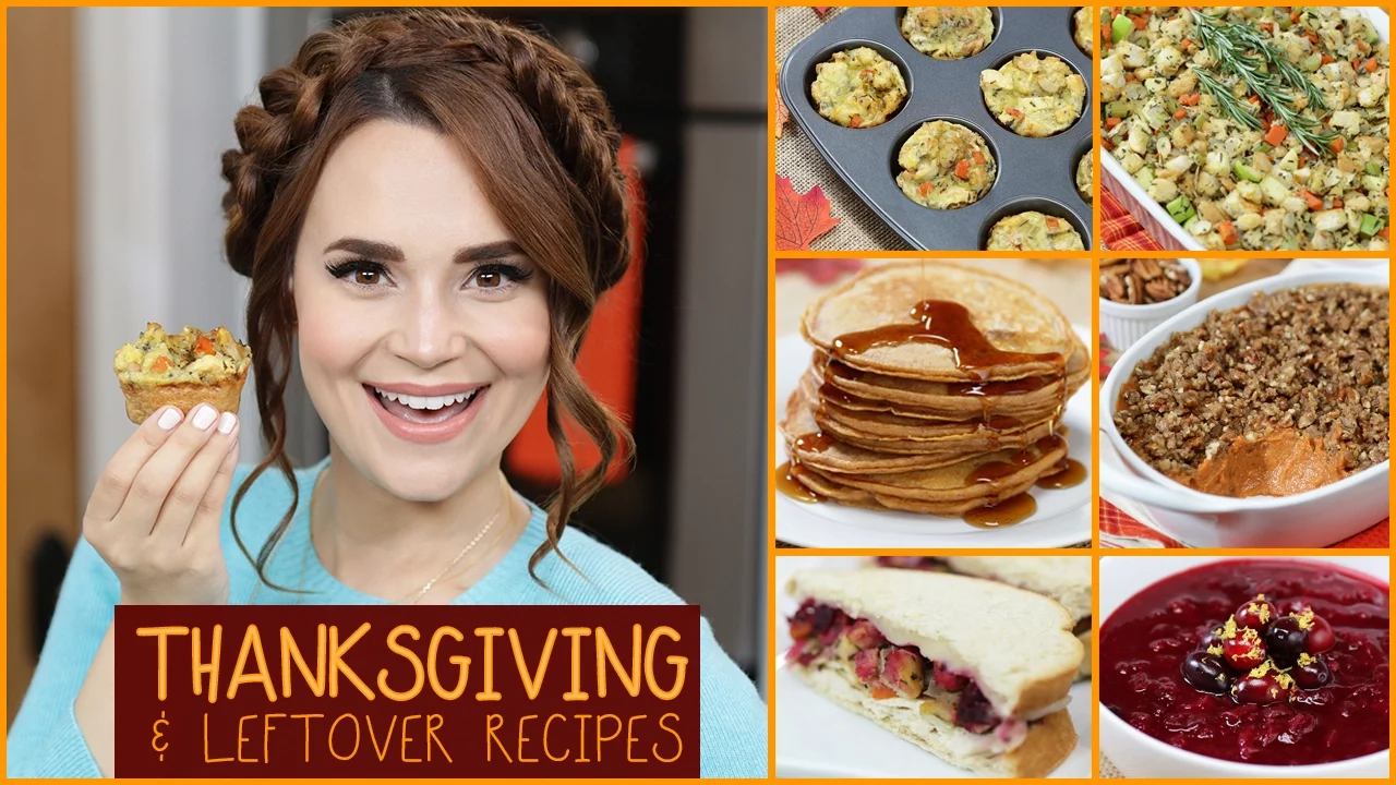 NEW Recipes Using ONLY Leftovers! - Thanksgiving!