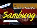tutorial intro gitar Sambung (Dipha Barus, Pamungkas)