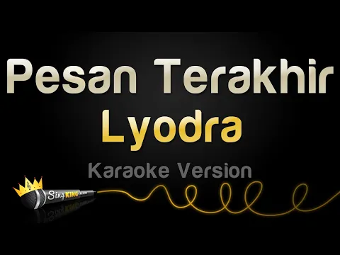 Download MP3 Lyodra - Pesan Terakhir (Karaoke Version)