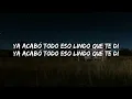 [Banda Romántica] Marca MP - Ya Acabo || Banda MS || La Adictiva (Letra/Lyrics)
